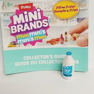 Zuru Mini Brands Fill The Fridge Fresh Milk